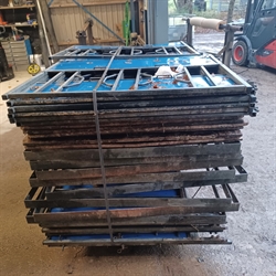 6 stk. brukte kalvebokser i batteri KB113