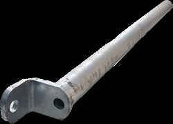 Endeforlenger til 1½" rør, lengde: 75 cm. 