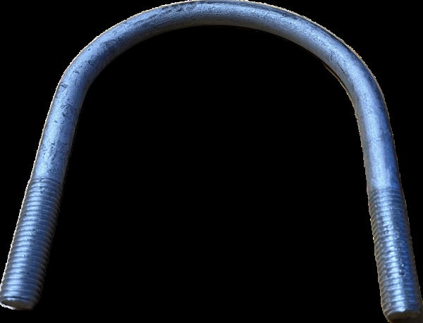 U-bøyle 3" 10 mm varmgalv. H:114 mm