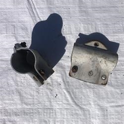 Brukt 2 x 2" T-klemme til enkeltrad fra Dan Egtved