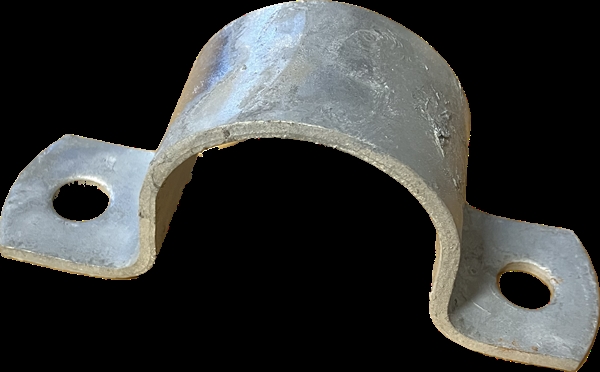 Rørbeslag, 2", 40 mm.
