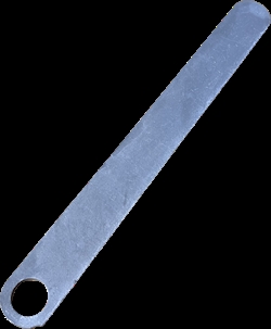 Teleskopflatjern til 1½" port