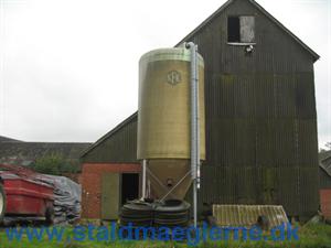 1 stk. brugt Tunetanken silo 12 tons / 20 m3