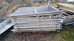 1 stk. brukte 1½" grinder med treplate lengde: 1,50 m 