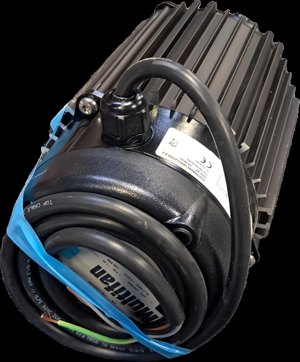 Motor til "Basket"-vifte, 400 V/0 V/50 Hz